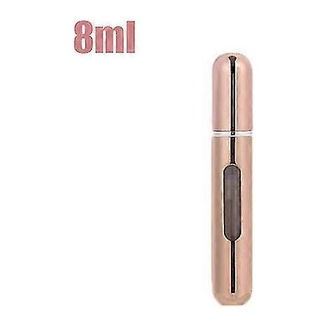 5 ml, 6 ml, 8 ml Mini-Parfümflasche mit Bodenbefüllung, nachfüllbar, leerer Kosmetikbehälter, Zerstäuberflasche für unterwegs-6ml-Light Coffee
