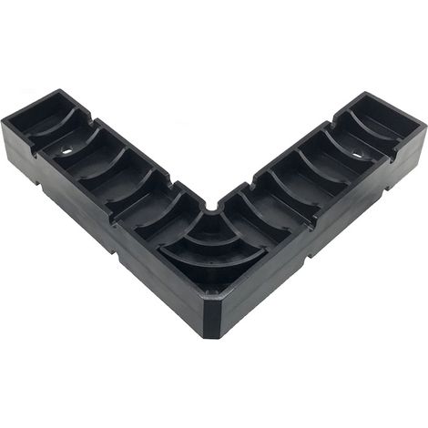 Bloc de Calage et d‘Alignement à 90° en Plastique - Gabarit de Montage pour Menuiserie (1/4)