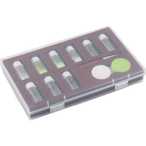 Kit d'outils de réparation de montres avec poudre fluorescente lumineuse professionnelle en 4 couleurs