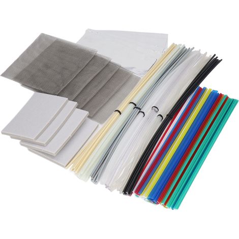 106 pièces tiges de soudure plastique 12 couleurs ABS PP PU PE PA PC TPO baguettes pour réparation pare-chocs (1/5)