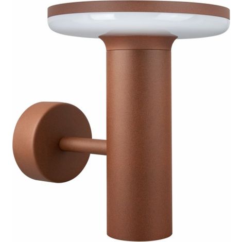 Mac Wall Base Corten - Applique a led da muro 12W CCT Switch 2700K/3200K/4000K, Lampada da muro in alluminio - Beneito & Faure