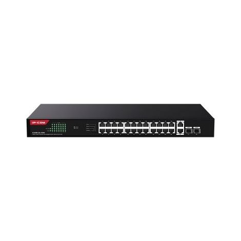 Ip-Com Switch G1128p-24-410w 26p Gigabit Base-t+2p Base-x Sfp Cloud Managed Poe Budget Tot. 370w