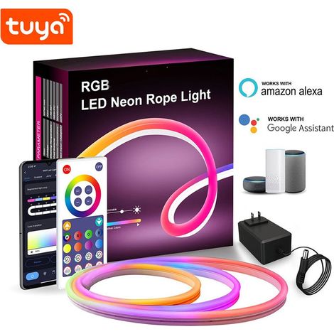 Tuya Striscia Led Neon Smart Wifi e Bluetooth 5 Metri (1/5)