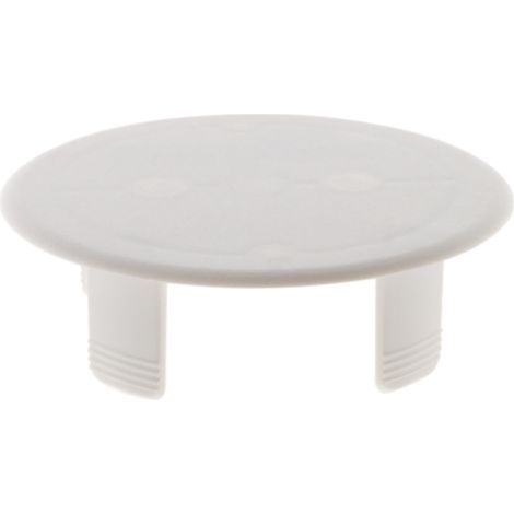 Zenitech – Couvercle pour boîte d'encastrement Ø65mm – Étanchéité optimale – Fixation solide avec vis fournies – Plastique résistant pour usage électrique