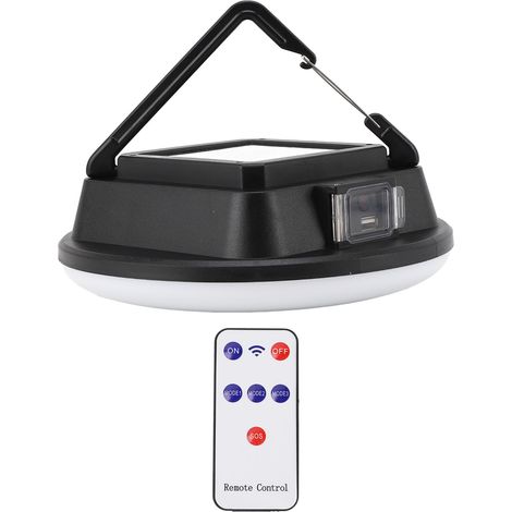 Wasserdichte Zeltlampe mit 3 Modi, 3600-mAh-Akku, solarbetrieben, 30 W, 3000 Lumen, Hängelampe für Campingausrüstung, Notfallsets und Schneestürme (1/5)