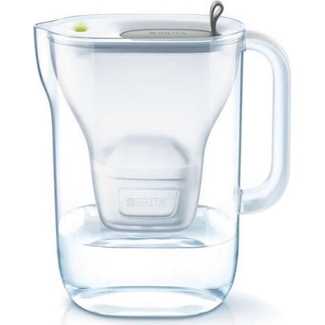 Carafe filtrante graphite + 1 cartouche Maxtra+ - Contenance 2,4 L (1/3)