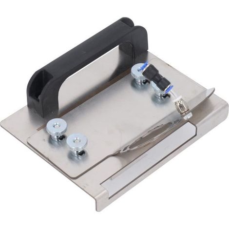 1 Support de meuleuse d'angle,acier inoxydable,réglage 45 degrés,compatible meuleuse 100mm,coupe carrelage bricolage