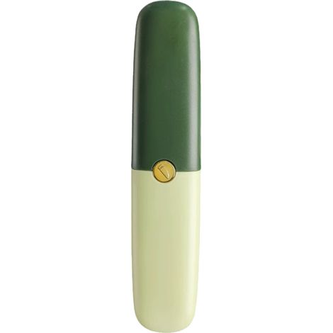 Éplucheur à fruits, éplucheur ménager, éplucheur multifonctionnel portable 3 en 1 pour fruits et légumes, vert. (1/5)