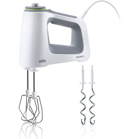 Braun HM5100 Multimix 5 Rührgerät weiß grau 750W (1/4)