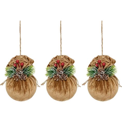 Bdn plf x3 velvet marr 80mm - Feeric lights & christmas