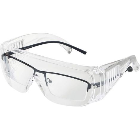 Lunettes de Sécurité pour Porteurs de Lunettes, Protection Vent et UV, EN166 (1/4)