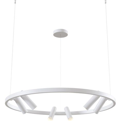 Lampada pendente Modern in Metallo e Acrilico Satellite Bianco (1/5)