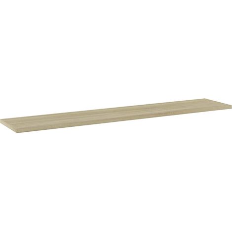 Maison Exclusive - Ripiani per Libreria 4pz Rovere Sonoma 100x20x1,5cm Multistrato (1/5)