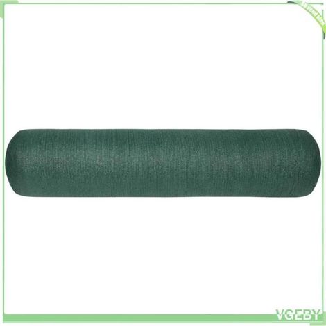 Filet brise-vue - FAFEICY - 149398 - Vert 1,8x10 m - 150 g/m² - PEHD résistant UV (1/3)