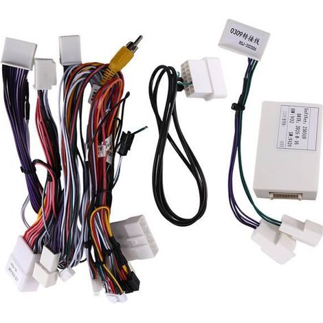 Premium 10-inch wiring harness kit compatible with Toyota Land Cruiser LC100 (1/5)