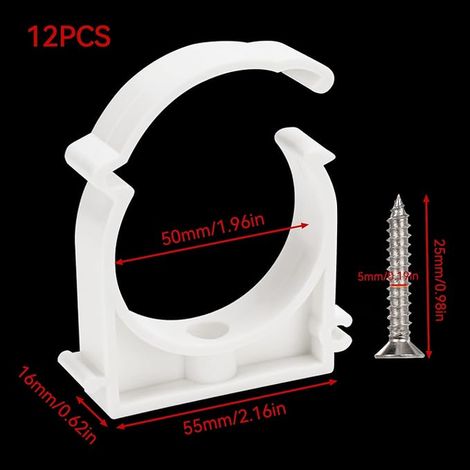 Multilayer Clamp 50 mm Pipe Clip Multi-Layer Clamp (1/2)