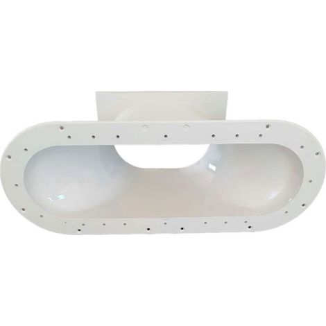 Hayward – Grande meurtrière pour skimmer de piscine – Longueur 52 cm – Largeur 20 cm – Blanc – Compatible avec skimmers Cofies design 3039 - SKDX219