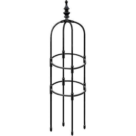 Fournitures de jardinage : rosier grimpant d'intérieur, support de plantation, tuteur en forme de U pour tomates et haricots, ensemble de treillis obélisque. (1/4)