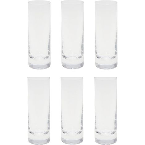 Lot de 6 verres à vodka et spiritueux en verre transparent pour cocktail et dégustation - PANGIVO (1/3)