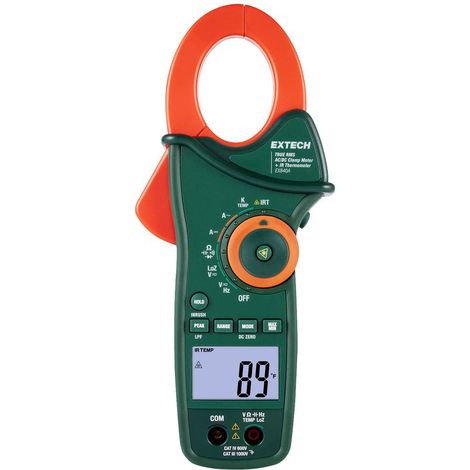 Strumento per elettricista Extech ex840a true rms 1000a CAT IV 600V (1/5)