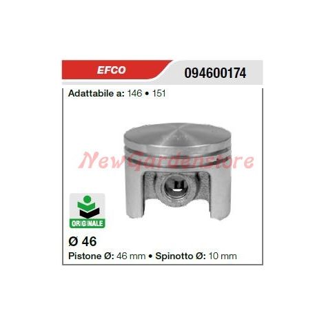 Segmentos de bulón de pistón de motosierra EFCO 146 151 094600174