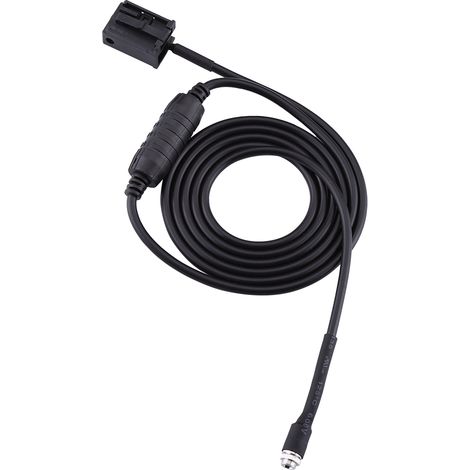 Câble adaptateur auxiliaire femelle noir pour voiture BMW E85 E86 Z4 CD X3 E83 12 broches ligne iPod (1/5)