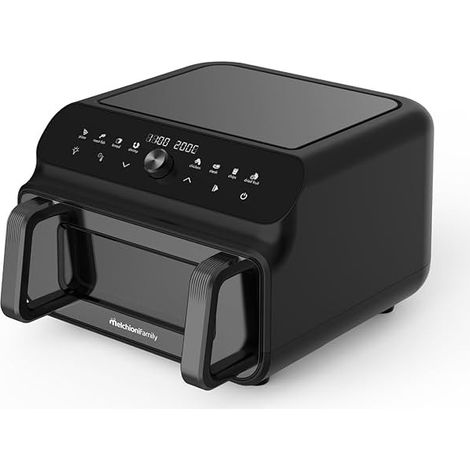 Melchioni, Friggitrice ad Aria Massara, 10L, 1500W, 8 Programmi