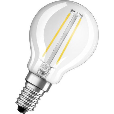 Osram 203301 Retrofit Classic Bombilla LED E14 2,1 W plástico blanco (1/2)