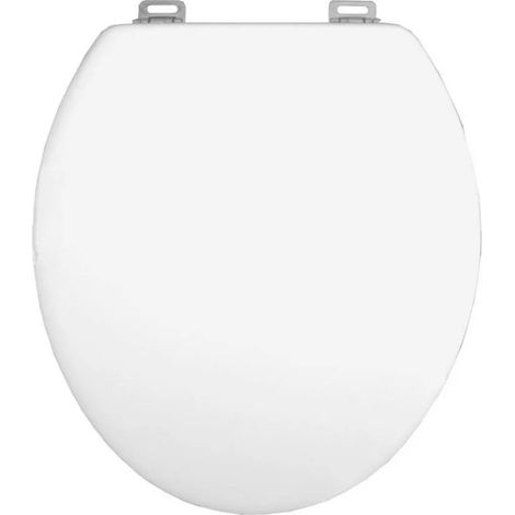 Olfa – Abattant WC entraxe réglable 17.5-21.5 cm – Dimensions 42.6-43.6 x 36 x 3 cm – Compatible Villeroy & Boch, Duravit, Jacob Delafont (1/4)