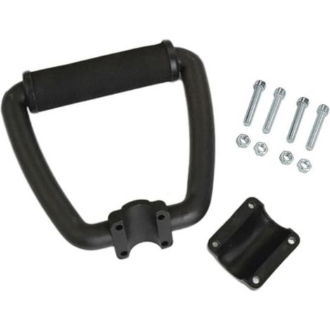 (1 jeu) Poignée de guidon en boucle pour débroussailleuse, accessoire de rechange avec kit de montage pour jardin et pelouse (1/5)