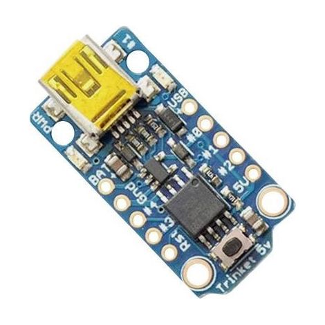 Adafruit 1501 Scheda di sviluppo Adafruit Trinket - Mini Microcontroller - 5V Logic AVR® ATtiny ATtiny85