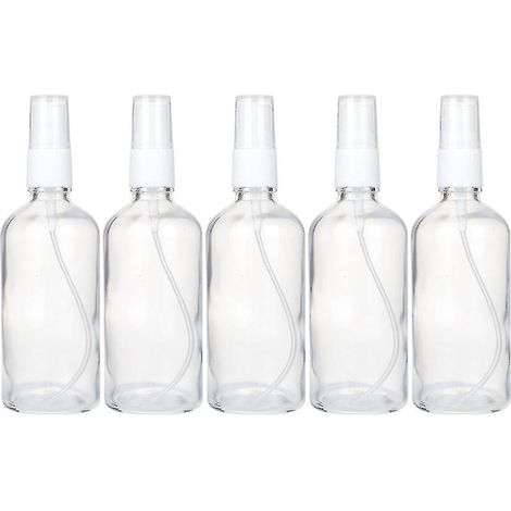 5 bouteilles en verre (1/3)