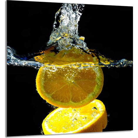 PANEL DE VIDRIO PARA COCINA 60x65 Limón (1/5)