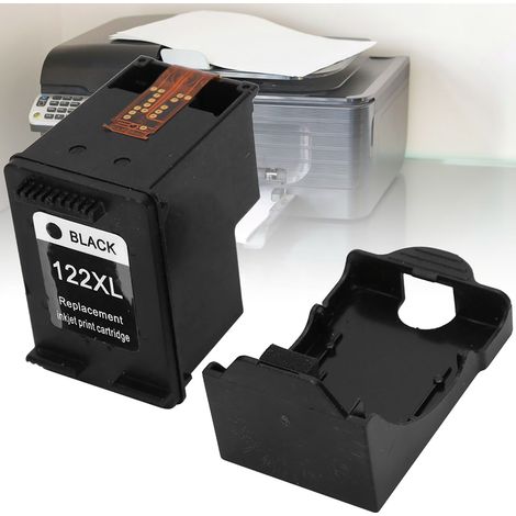 Cartouche d'encre noire compatible HP Deskjet 1000 1050 2000 2050 2510 - Recharge imprimante (1/5)