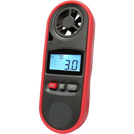 Anémomètre portatif haute performance et de haute précision, adapté aux mesures météorologiques précises dans les secteurs de la construction et de l'agriculture, disponible en plusieurs couleurs. (1/5)