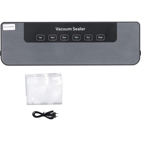 Machine de scellage sous vide, aspiration 80kpa, 6 Modes de coupe intégrés, aliments entièrement automatiques avec 30 sacs (1/5)