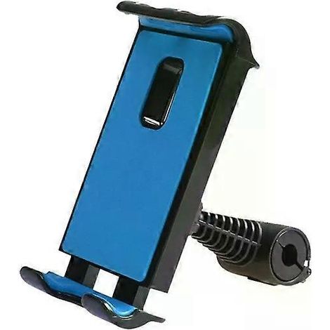 Support de tablette réglable pour voiture - Support universel pour siège arrière compatible avec les tablettes de 4 à 11 pouces, bleu (1/5)