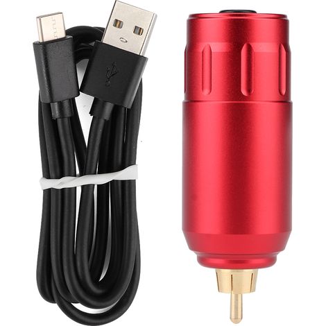 Batterie portable sans fil ultra-légère 1200mAh pour machine à tatouer, connexion RCA (1/5)