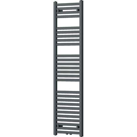 Mexen Hades radiateur de salle de bain 1500 x 400 mm, 583 W, anthracite - W104-1500-400-00-66 (1/5)