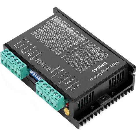 Contrôleur de moteur pas à pas à micropas, contrôleur de moteur pas à pas PWM biphasé à division de courant élevée DM542 (1/5)