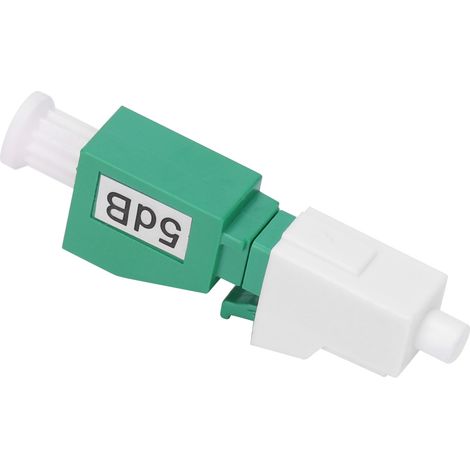 Adaptateurs de bride pour connecteurs fibre optique LC/APC-5DBLC de qualité diffusion, atténuateurs mâles et femelles (1/5)