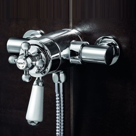 Bristan Regency 2 Traditional Dual Control Mixer Shower Valve Only 110 130mm (1/5)