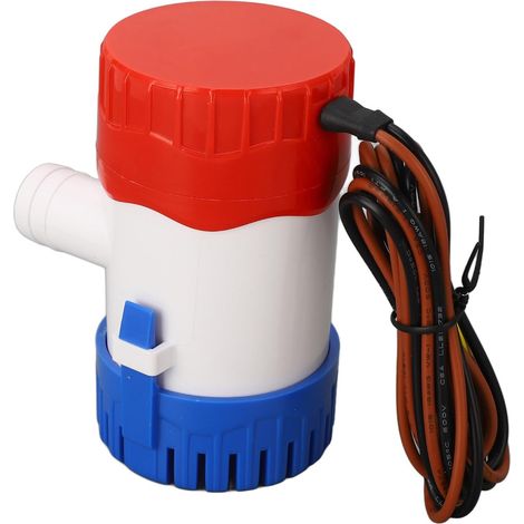 12V DC Semi-Automatic Bilge Pump with 3/4 Inch Outlet for (1/5)