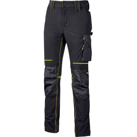 Pantaloni da Lavoro UPower Atom Grigio-Verde 3XL