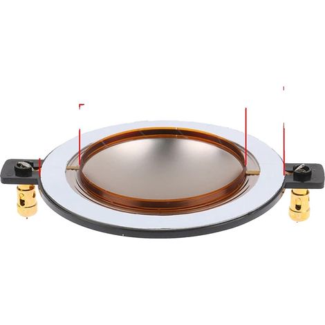 Pièces de réparation pour haut-parleur aigu, film sonore en titane, haute compatibilité, 72.2mm (1/2)