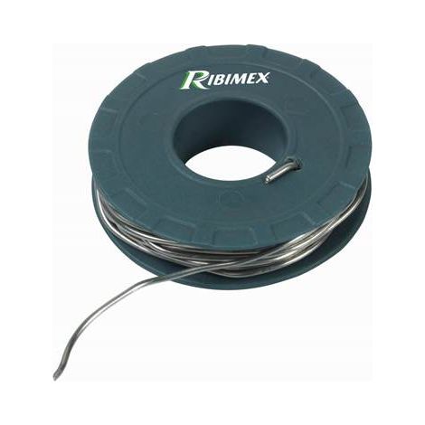 Fil étain en bobine de 100g diam.1,5mm l. 7,5m sans plomb (1/2)