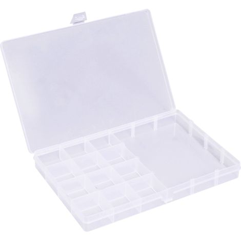 Quadrios 23SA086 Mallette de rangement (L x l x H) 19.5 x 13.1 x 2.2 cm Nombre de compartiments: 13 (1/5)