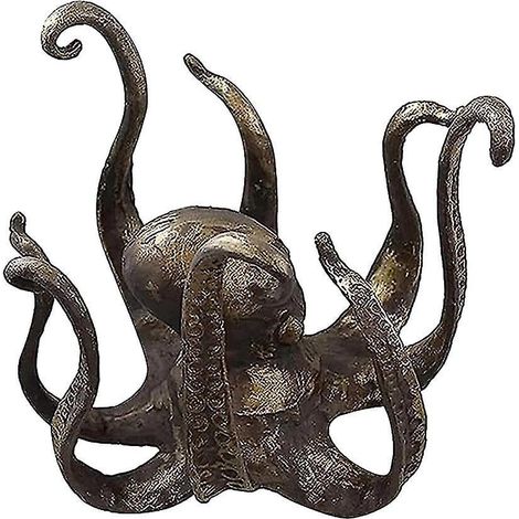 Oktopus-Becherhalter, Oktopus-Becherhalter aus Kunstharz im Retro-Stil, Becherhalter für die Arbeitsplatte, Schmuckhalter (1/5)