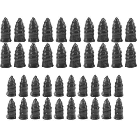 Kit 40 vis de réparation pneu sans crevaison, mèches caoutchouc pour auto, moto, camion, bus, engin agricole, réparation rapide pneus. (1/5)