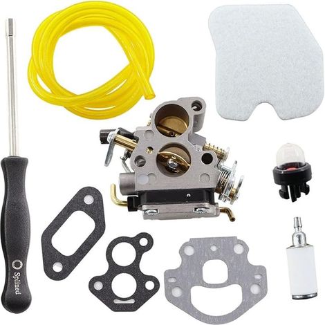 CYRILL –Carburateur avec filtre à air tournevis pour tronçonneuse McCulloch CS340 CS380 CS 340 380, Jonsered CS 2234 2238, Red Max GZ 380 (1/5)